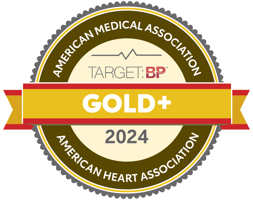 2024 AMA/AHA TargetBP Gold+ Award