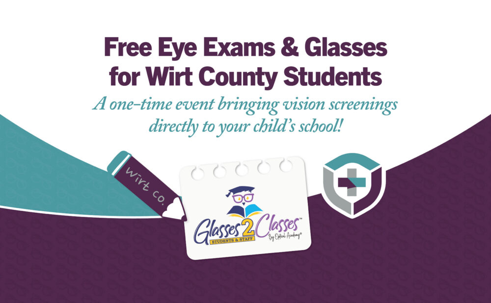 Glasses to Classes: Free Eye Exams Coming to Wirt County Students Through Coplin Health Systems